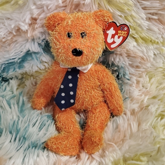 𝅺TY Beanie Baby: Pappa the Bear - Picture 1 of 5